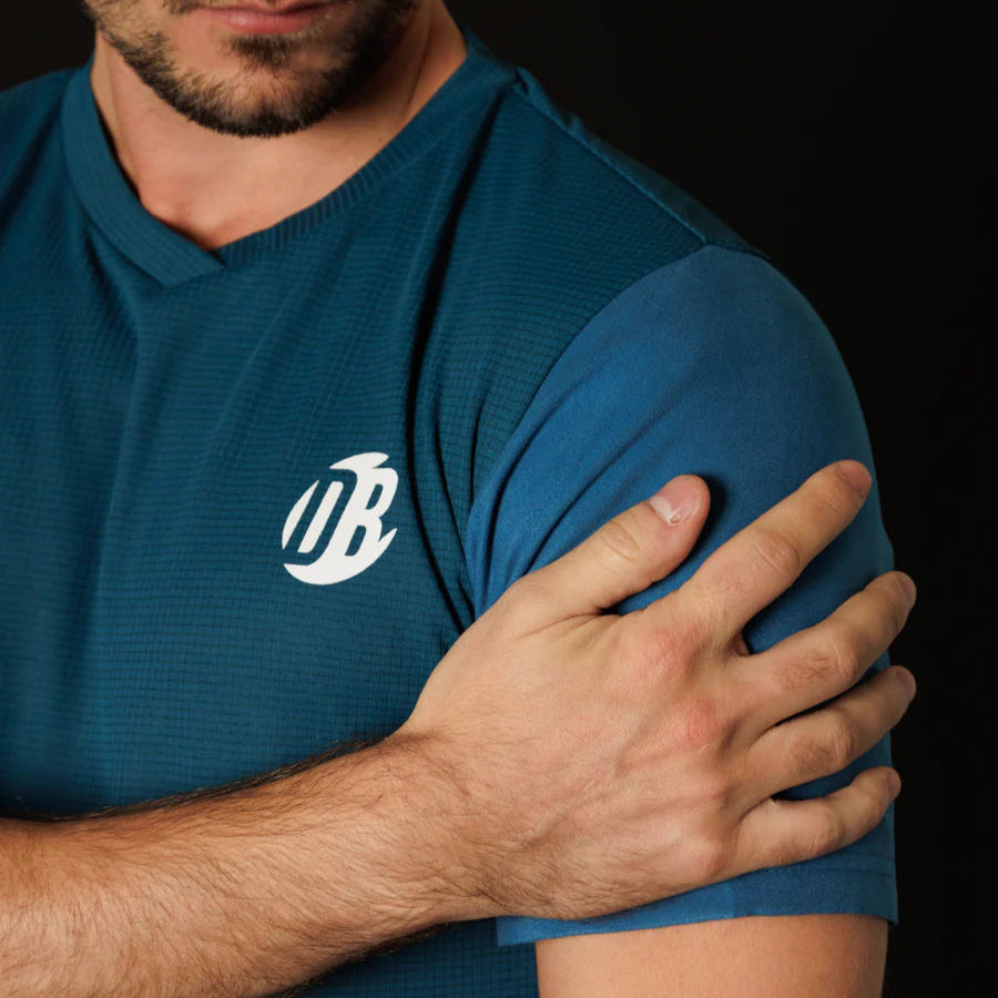 Men's Classic T-Shirt Drybreak Blue 'DryPlay'