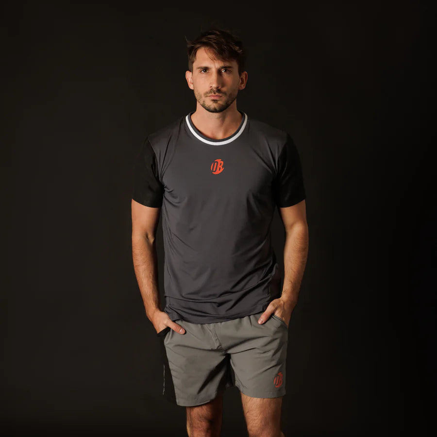 Men's Advanced T-Shirt Drybreak Anthracite 'DryPlay'