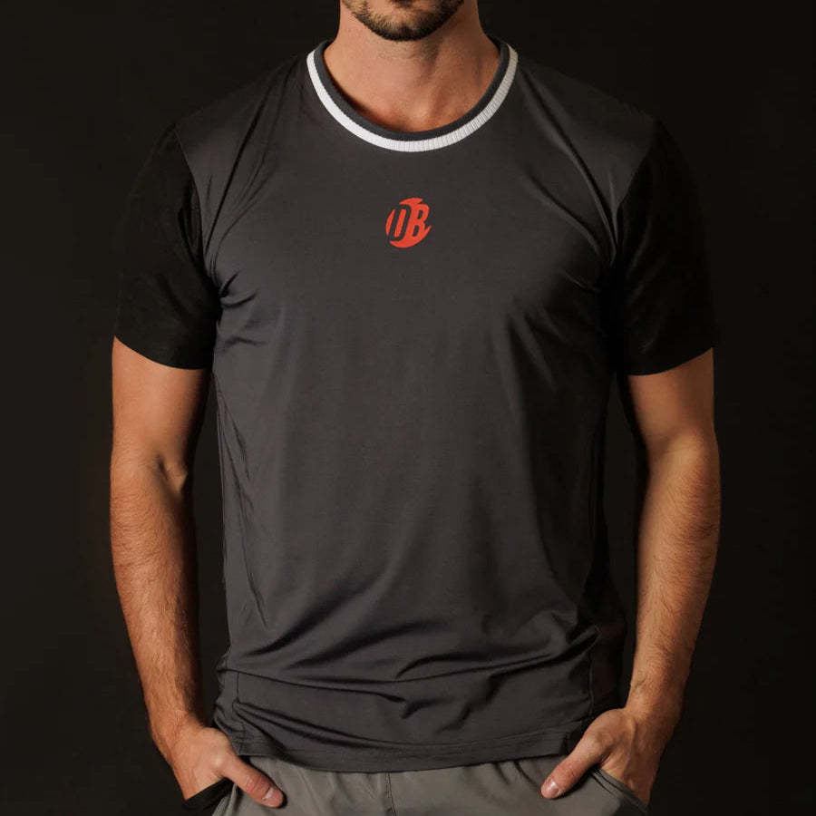 Men's Advanced T-Shirt Drybreak Anthracite 'DryPlay'