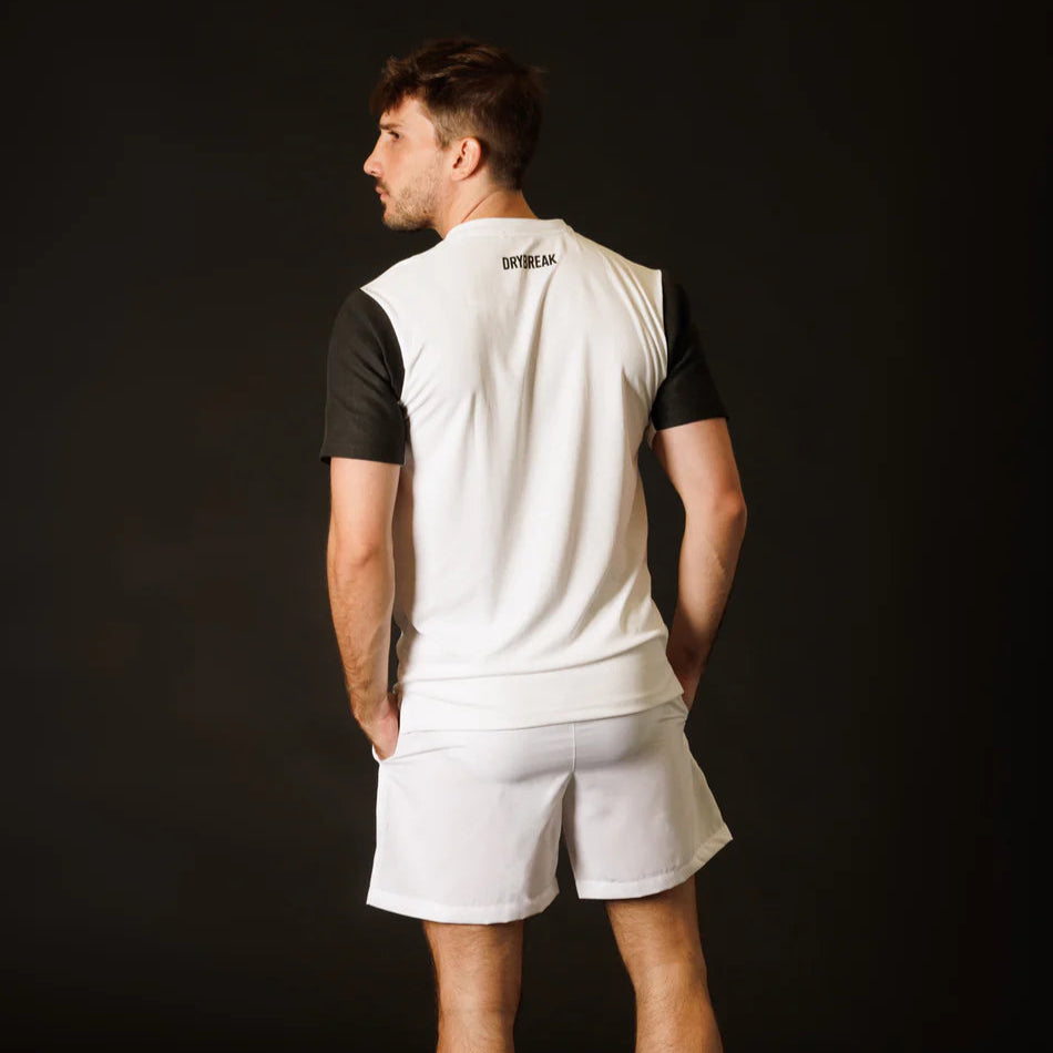 Men's Classic T-Shirt Drybreak White 'DryPlay'
