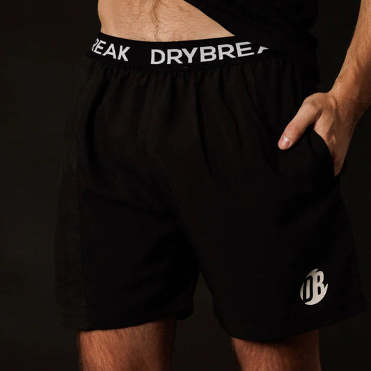 Men's Shorts Drybreak Black 'QuickDry'