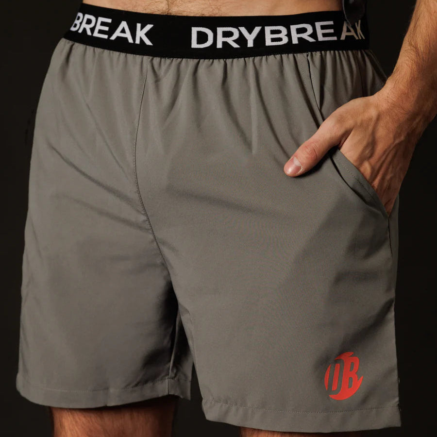 Men's Advanced Shorts Drybreak Anthracite 'QuickDry'